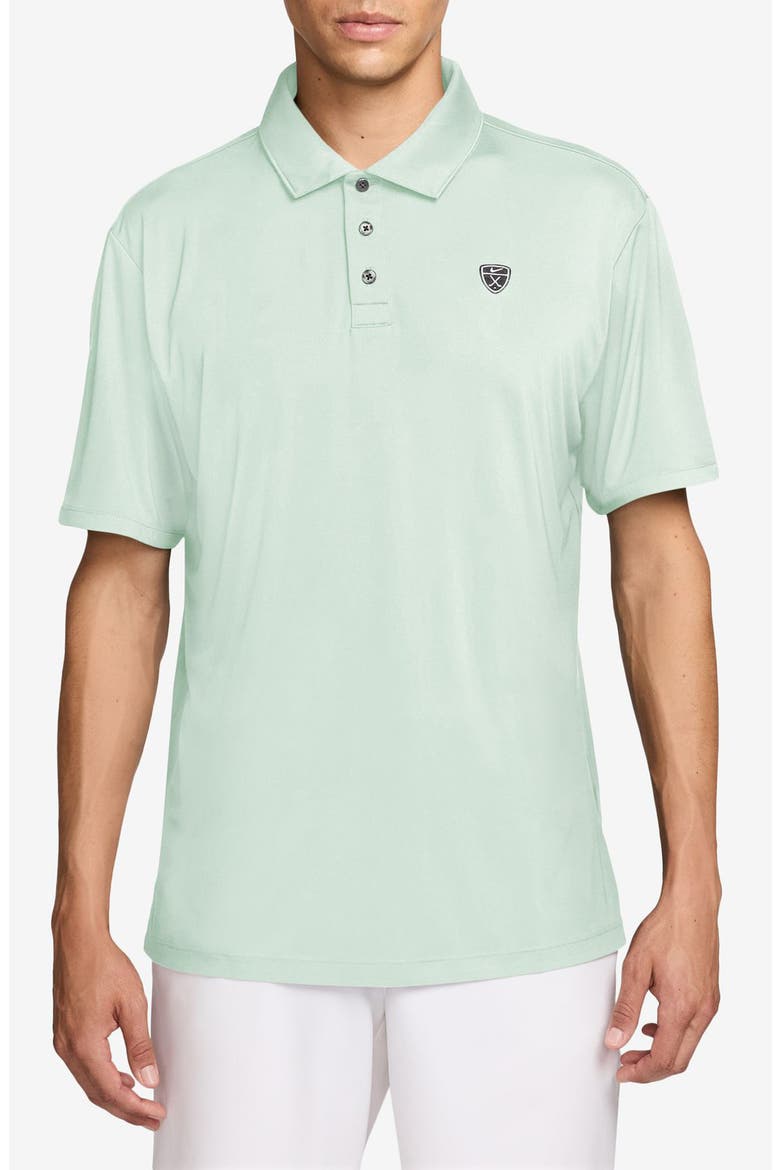 Dri-FIT Par 5 Golf Polo, Main, color, BARELY GREEN/ WHITE