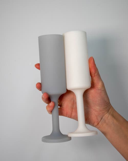 Porter Green Seff | Unbreakable Champagne Flutes In Gray