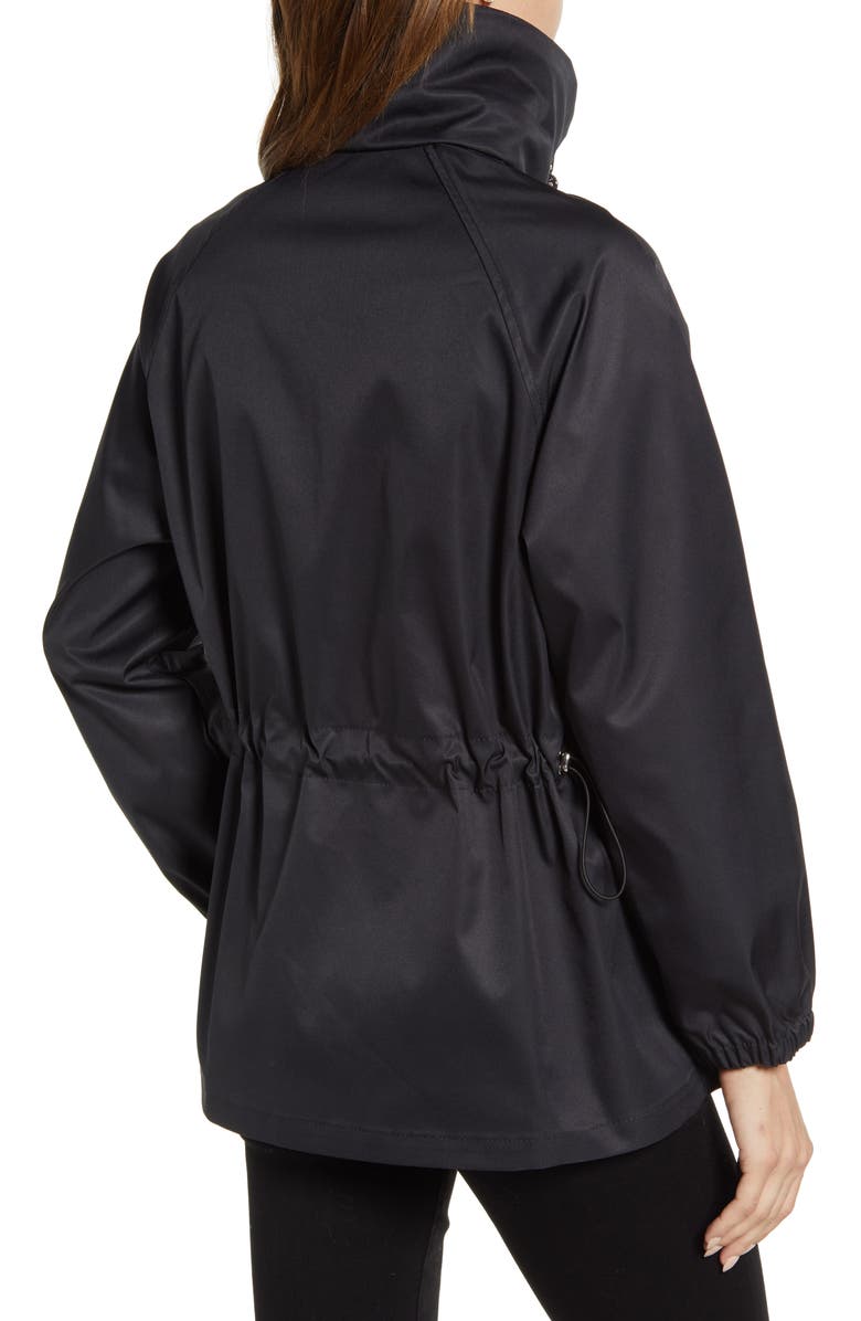 Bernardo Short Water Resistant Raincoat, Alternate, color, 