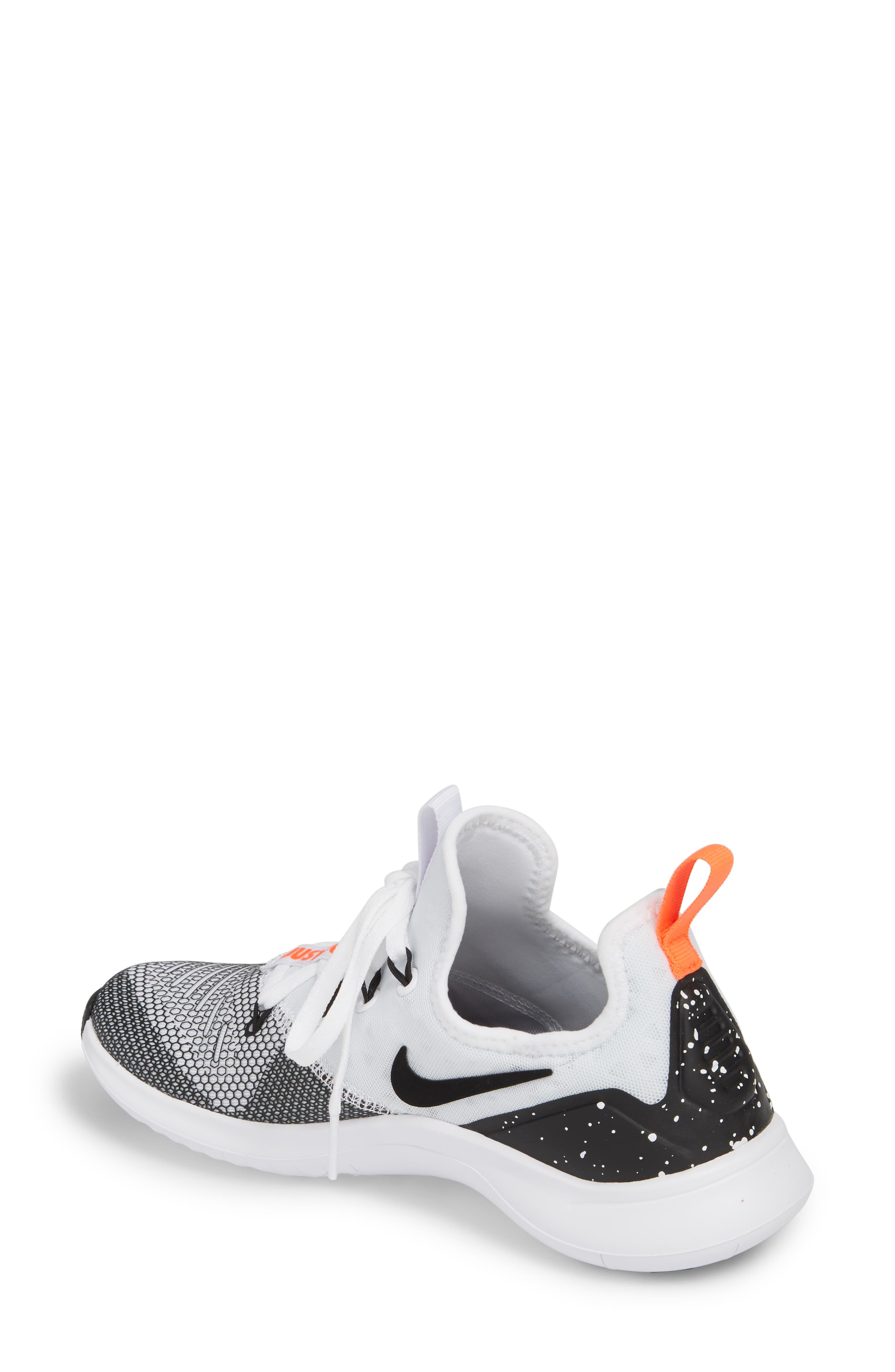 Free TR8 Training Shoe, Alternate, color, WHITE/ BLACK/ TOTAL CRIMSON