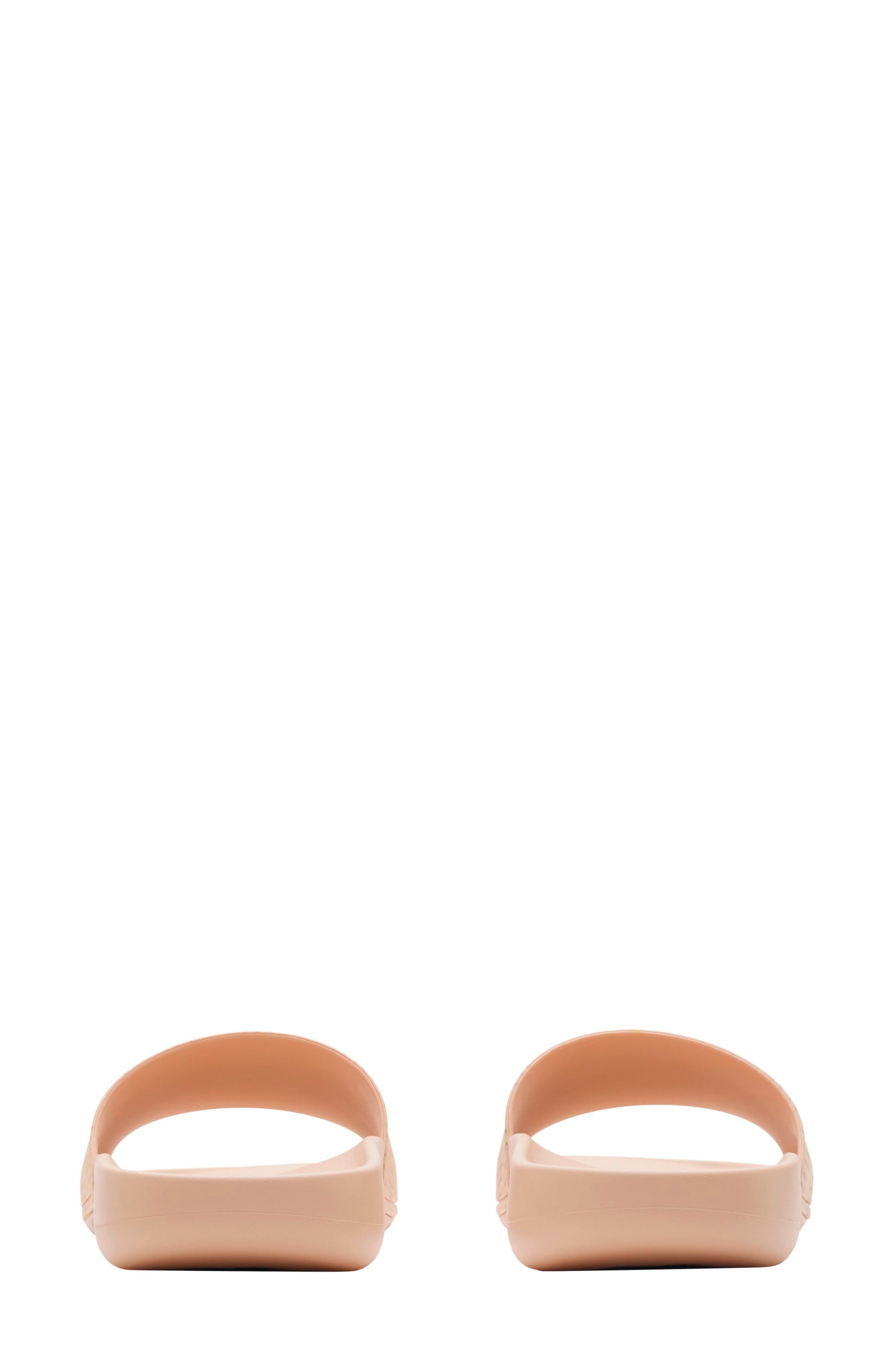 Burberry Dive Embossed Check Pool Slide Sandal, Alternate, color, 