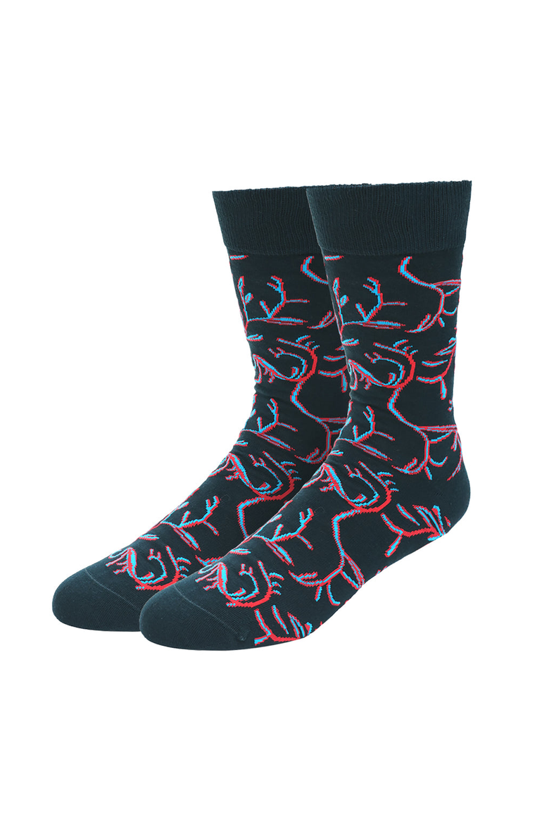 Nightvine Men's Socks, Main, color, Nightvine