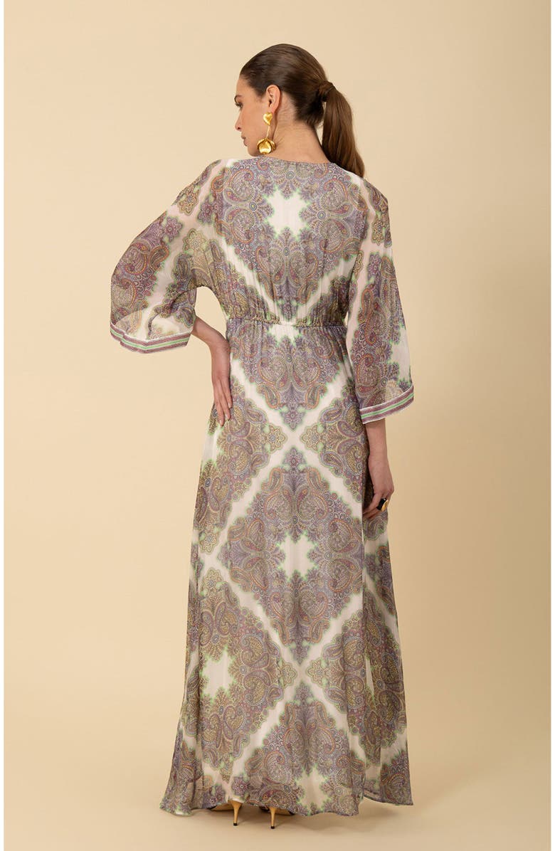 Hale Bob Emerie Chiffon Maxi Dress, Alternate, color,
