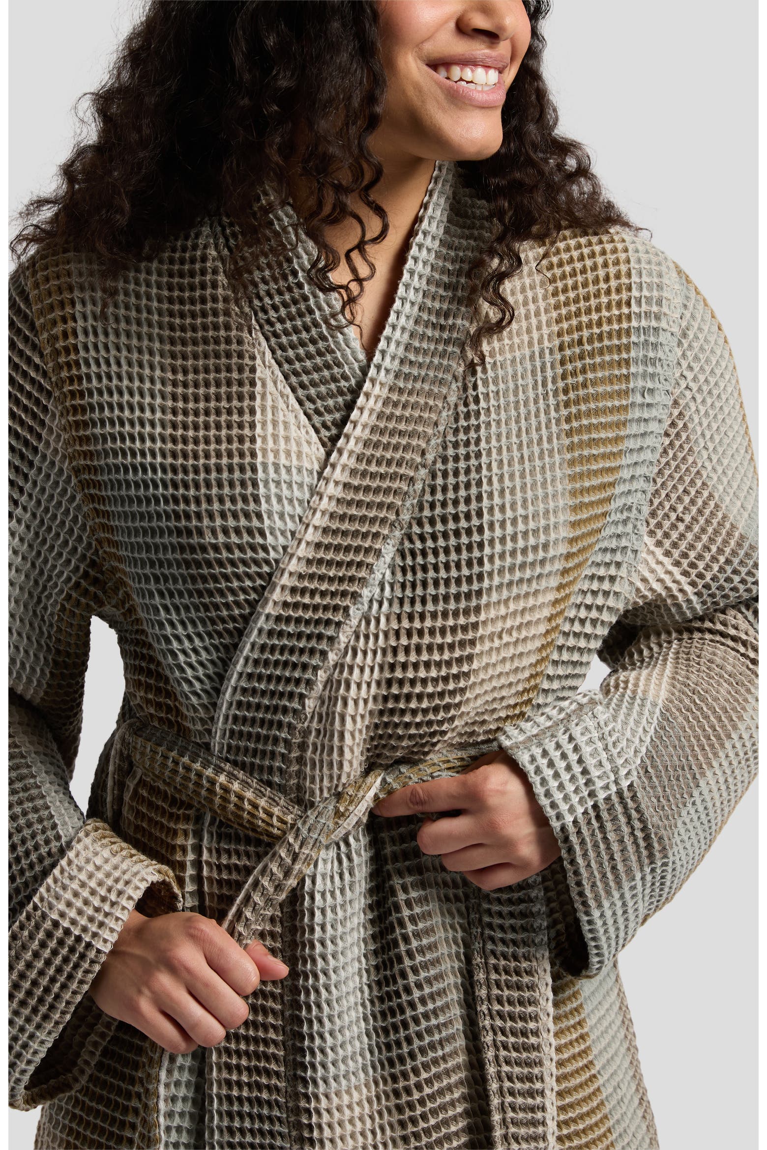 Parachute Robe Parachute Plaid Organic Cotton Waffle Weave Robe | Nordstromrack