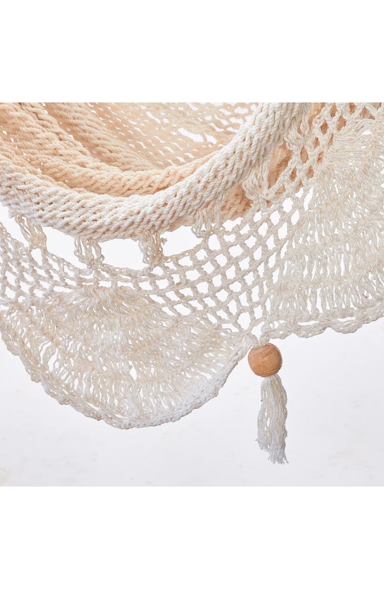 Ten Thousand Villages Summer Day Hammock Chair, Alternate, color, Ivory