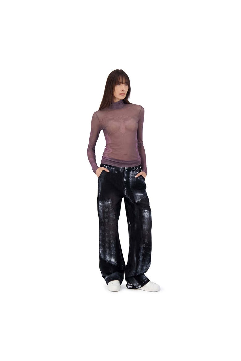 The Naked Angel Top, Alternate, color, Purple