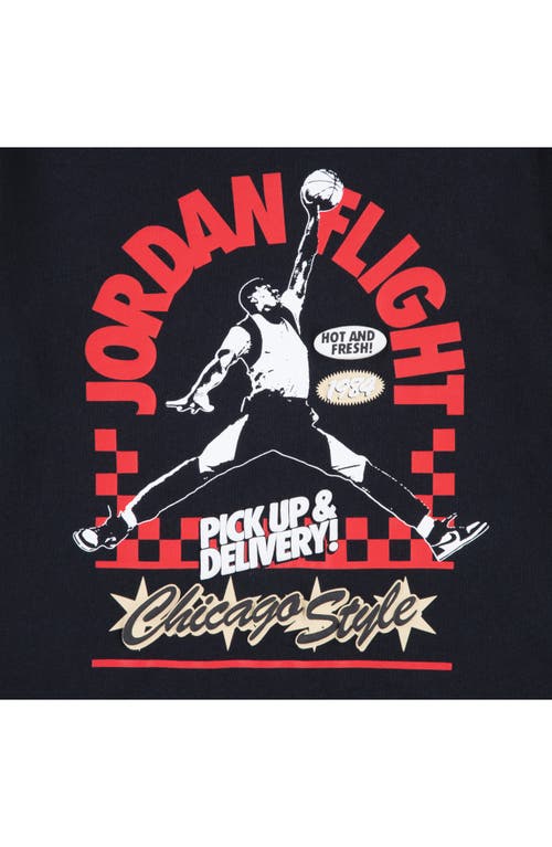Jordan Big Kids' Deep Dish T-shirt In Black