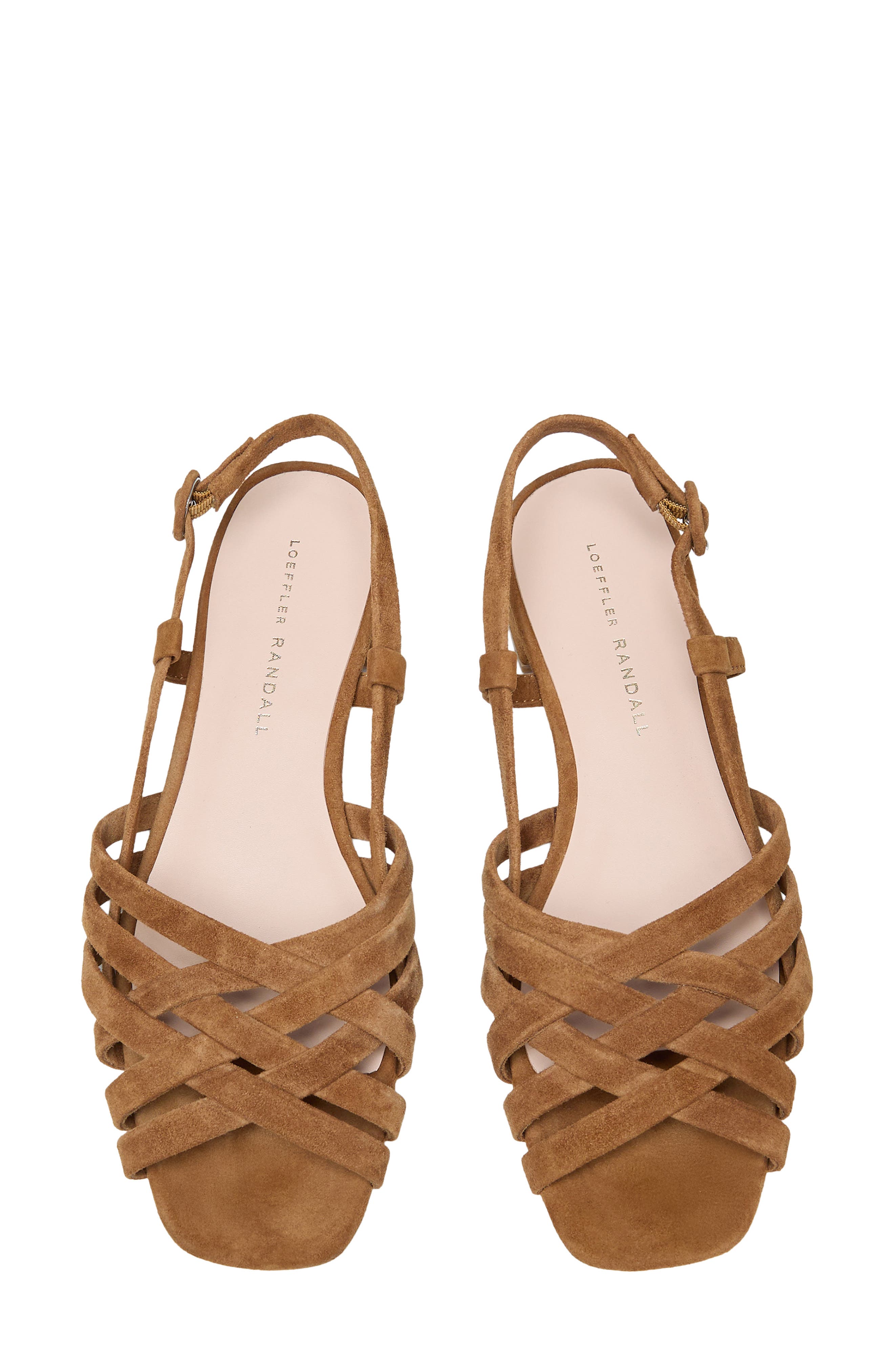 Shelly Slingback Sandal, Alternate, color, CACAO