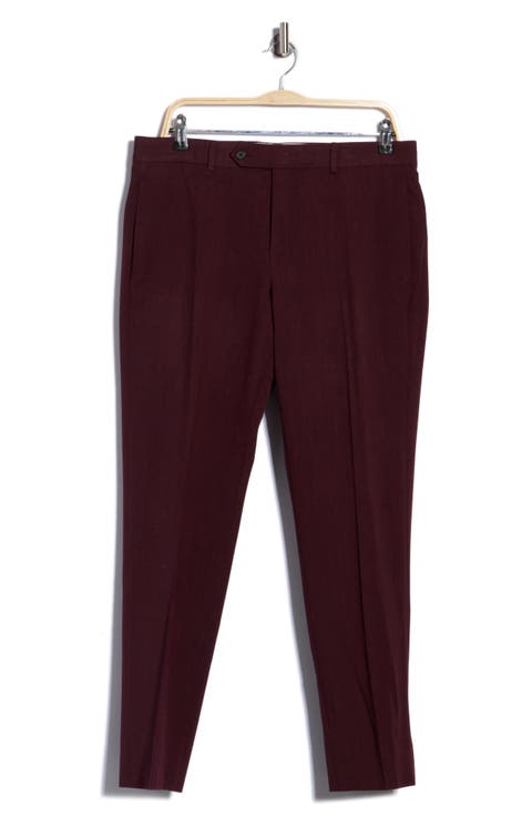 Classic Fit Water Repellent Wool Blend Trousers