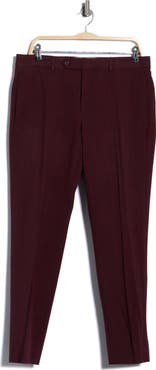 Brooks Brothers Classic Fit Water Repellent Wool Blend Trousers