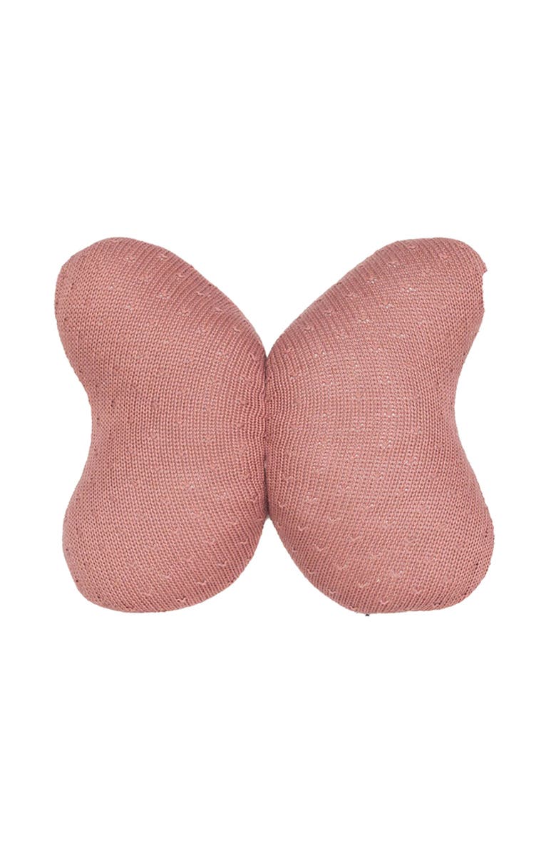 RIAN TRICOT Butterfly Shape Pillow, Alternate, color, Rose