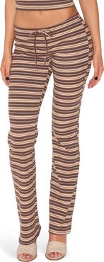 Tiger Mist Dillon 2.0 Striped Low Waist Pants