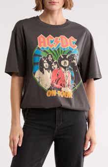 Junk Food AC/DC On Tour Graphic T-Shirt