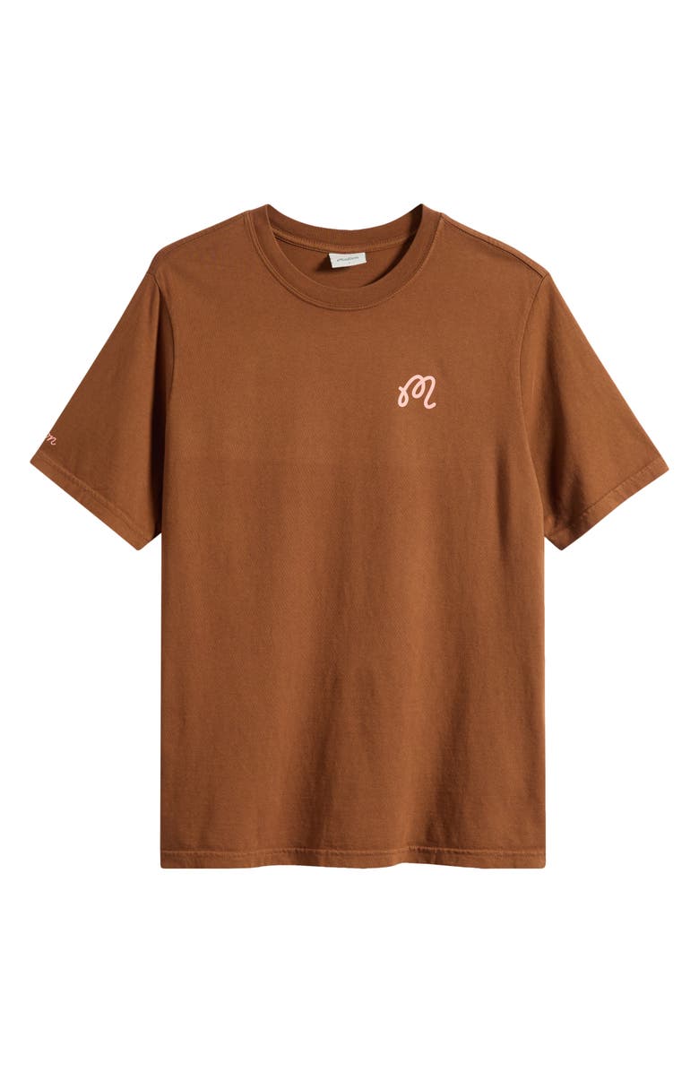 Malbon Golf Bermuda Foraging Graphic T-Shirt, Alternate, color, Pecan