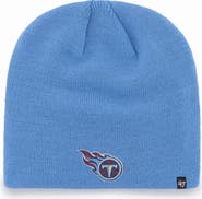 '47 Men's '47 Light Blue Tennessee Titans Secondary Logo Knit Beanie