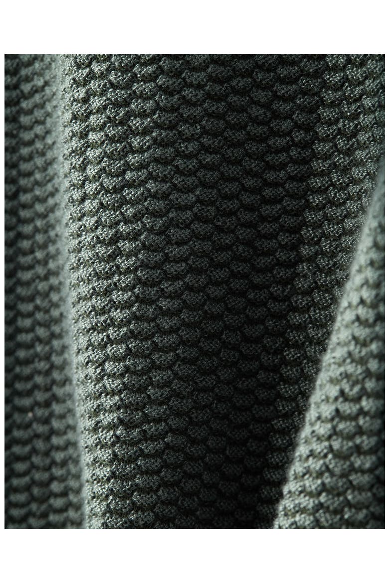 Fine Knit Sweater Polo, Alternate, color, OLIVE SHADOW