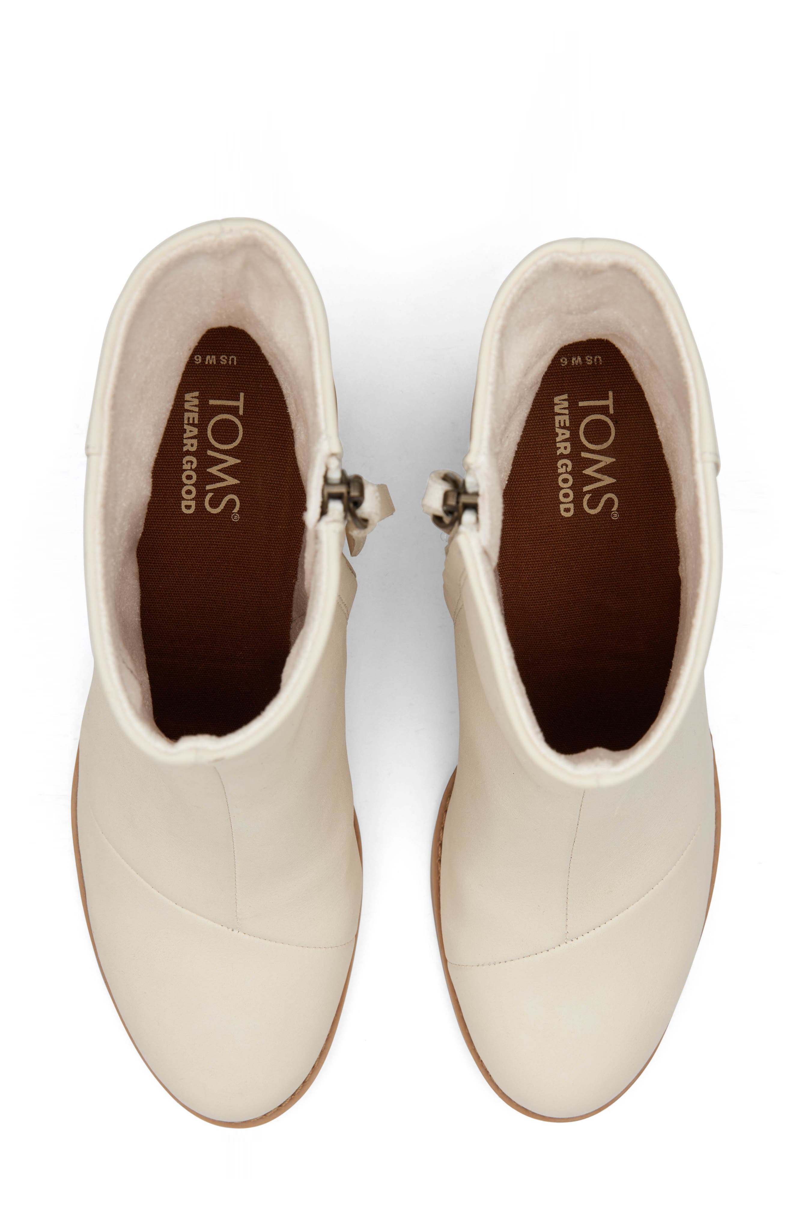 TOMS Evelyn Boot, Alternate, color, Natural