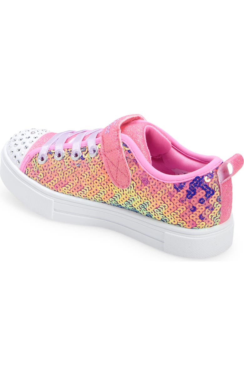 SKECHERS Kids' Twinkle Sparks Light-Up Sneaker, Alternate, color,