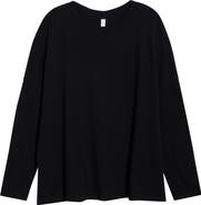 Zella Ease Up Rib Oversize T-Shirt