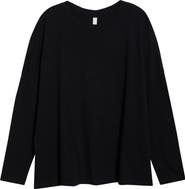 Zella Ease Up Rib Oversize T-Shirt