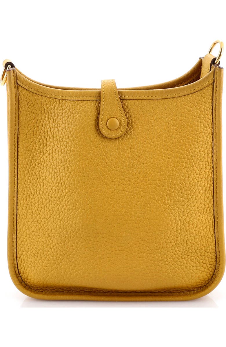 Pre-Owned Hermes Evelyne Bag Gen III Clemence TPM, Alternate, color, Jaune Ambre