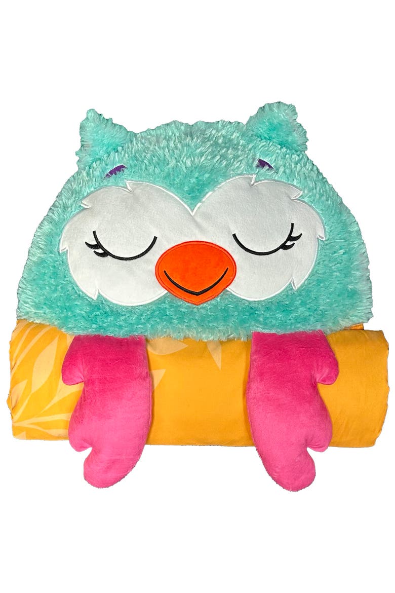 Medium Pillow & Sleepy Sack, Alternate, color, Multicolored