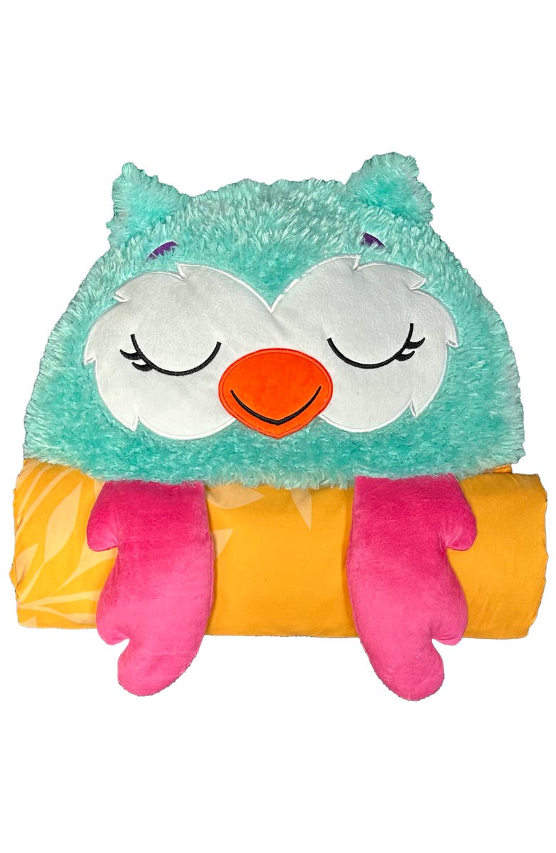 Happy Nappers Medium Pillow & Sleepy Sack, Alternate, color, Multicolored