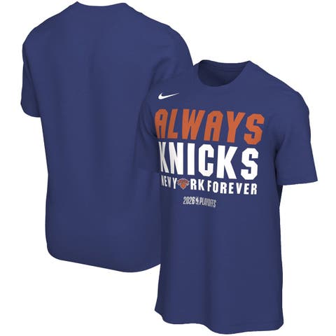 Unisex Nike Blue New York Knicks 2026 NBA Playoffs Mantra T-Shirt