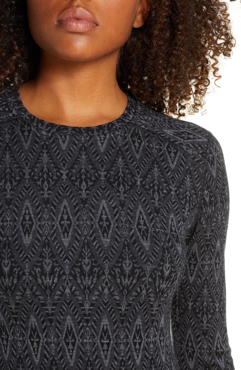 Smartwool Merino 250 Pattern Base Layer Crew Top, Alternate, color, 