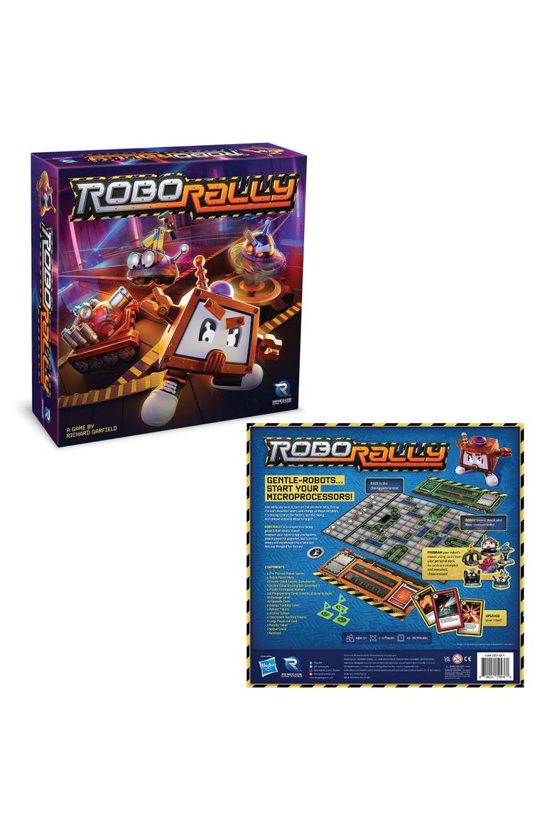 Robotic Chaos Racing Game, Alternate, color, Multicolored