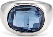 UNODE50 Blue Crystal Ring