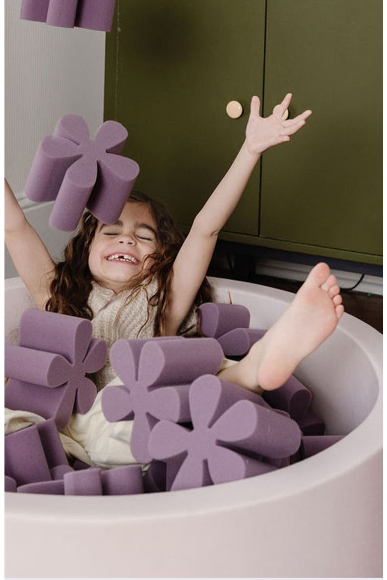 Daisy Foam Pit, Alternate, color, PURPLE