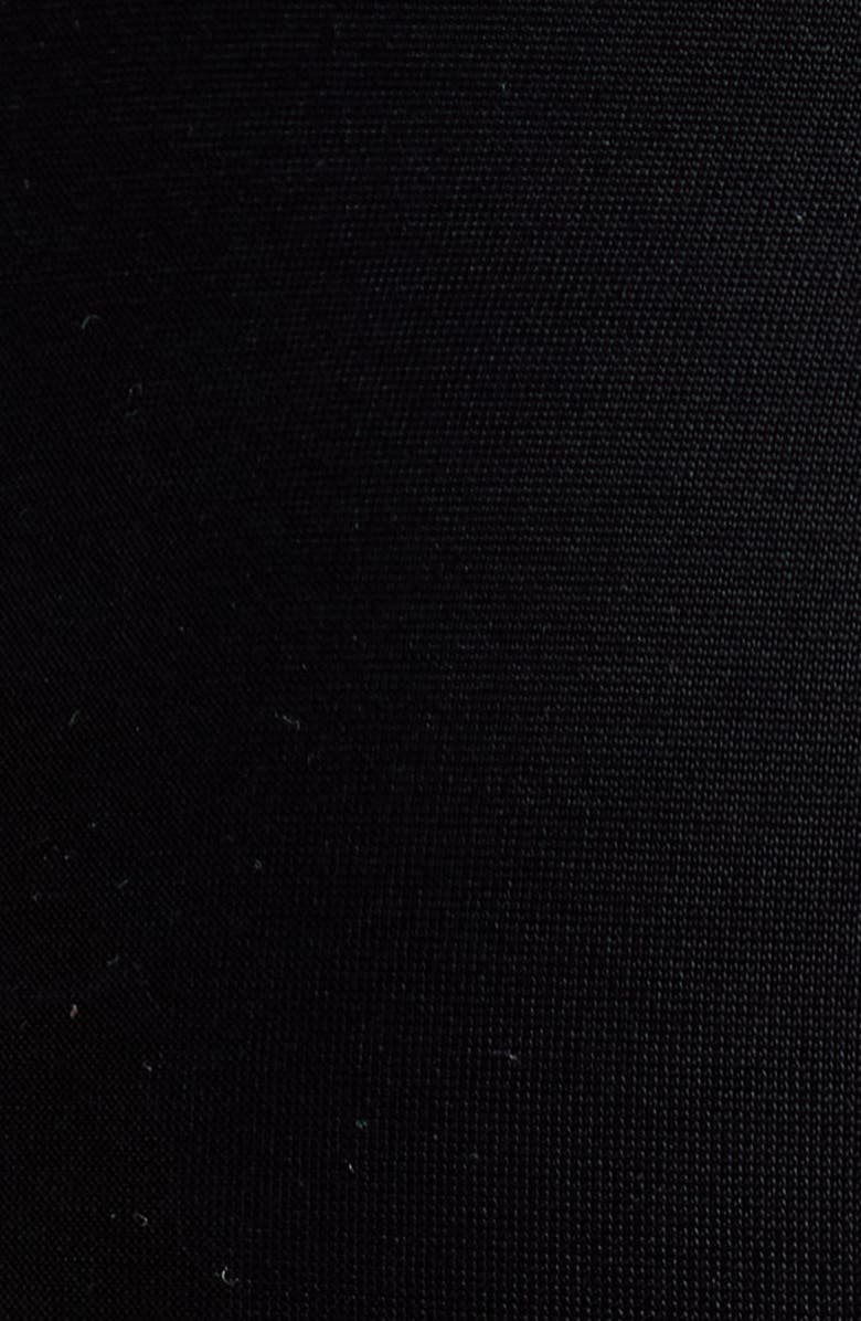 BONDI BORN Elle Square Neck Bikini Top, Alternate, color, Black