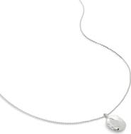 Monica Vinader Mini ID Locket Necklace
