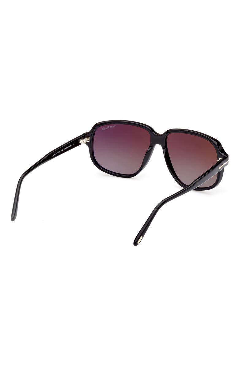 TOM FORD Anton 59mm Square Sunglasses, Alternate, color,