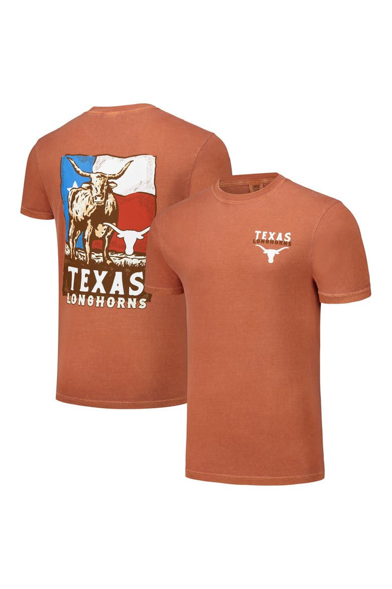 Unisex Texas Orange Texas Longhorns Hyper Local Longhorn Flag T-Shirt, Main, color, Orange