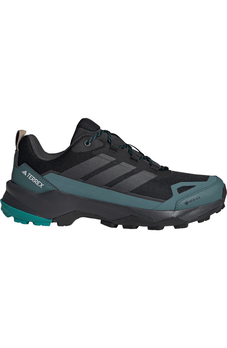 adidas Terrex Skychaser Hiking Shoe, Alternate, color, Black/ Carbon/ Pure Teal