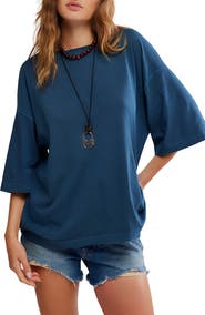 Free People We The Free Perfect Oversize Cotton T-Shirt