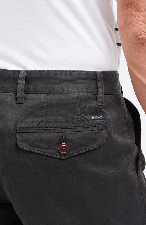 Barbour Neuston Twill Shorts Black