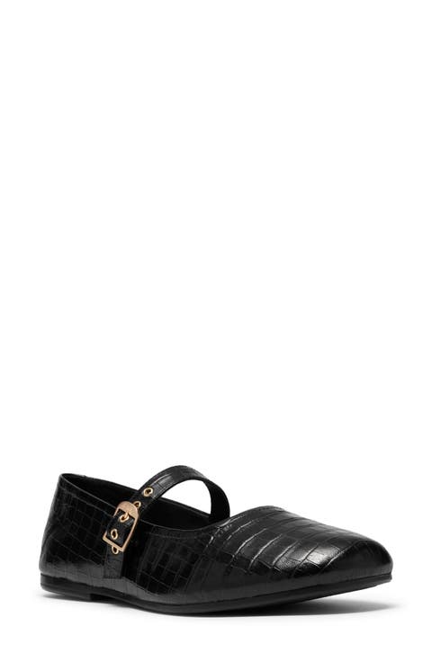 Livia Jane Leather Mary Jane Flat