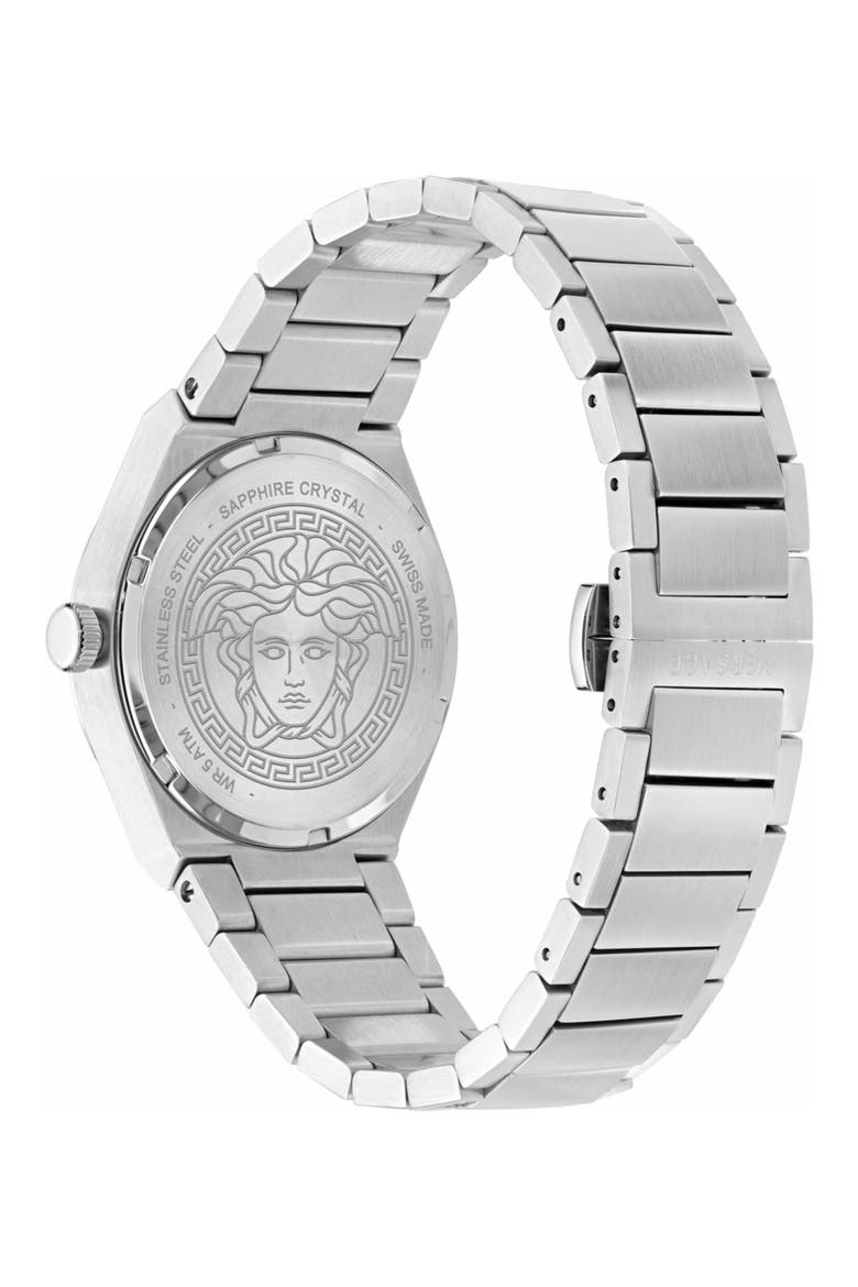 V-Leo Bracelet Watch, 39mm, Alternate, color, STAINLESS STEEL