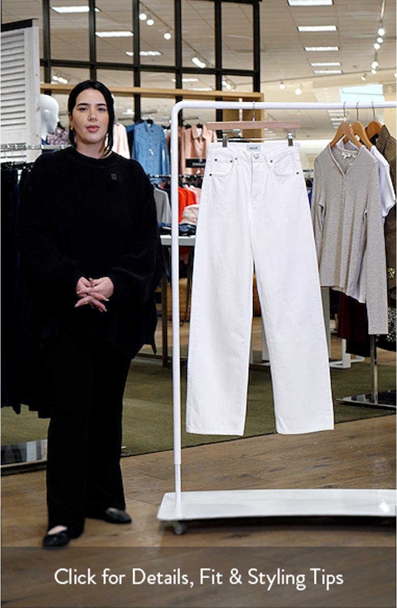 Ren High Waist Wide Leg Jeans, sales video thumbnail