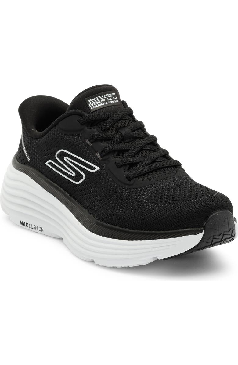 SKECHERS Swift-Fit Max Cushioning Endeavour Sneaker, Main, color, Black/ White