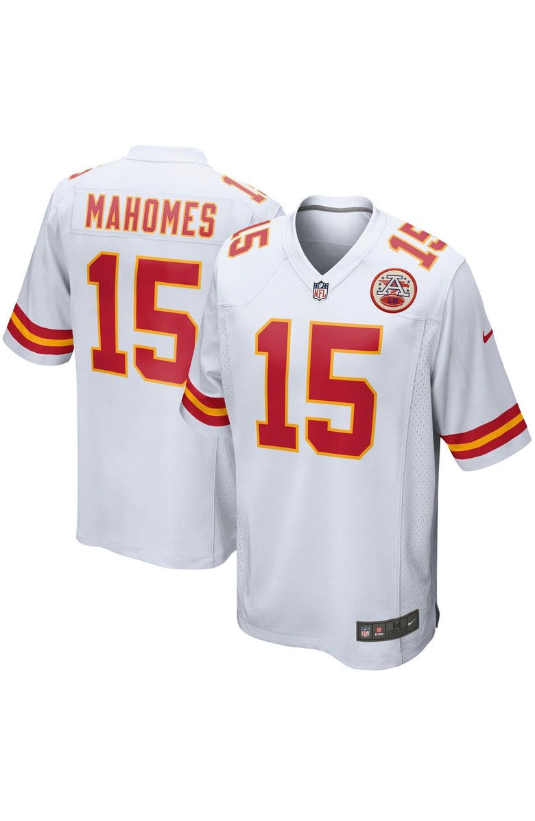 Nike Men's Nike Patrick Mahomes White Kansas City Chiefs Game Jersey, Alternate, color,