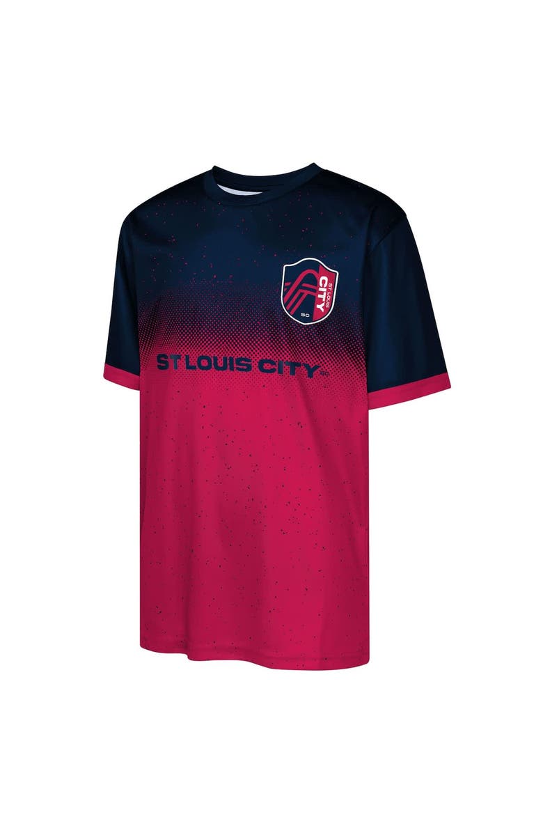 Outerstuff Youth Outerstuff Navy St. Louis City SC Stalwart Defender T-Shirt, Alternate, color, Navy