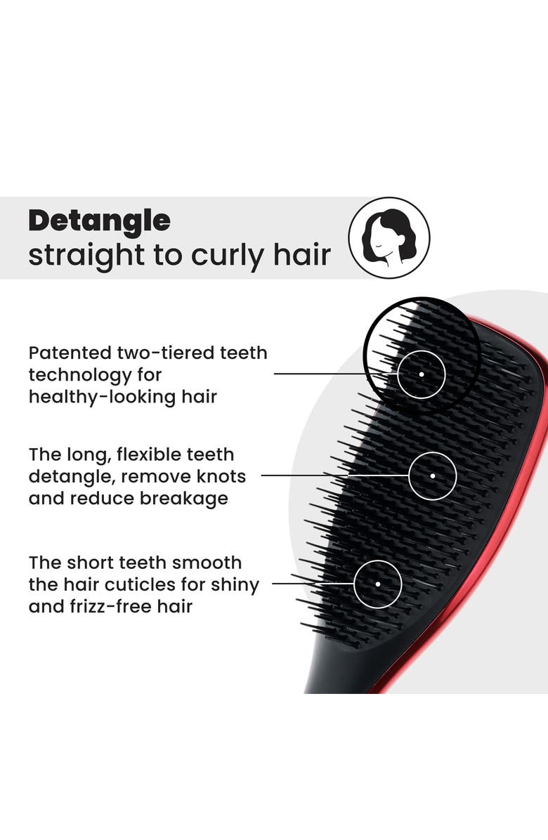 Tangle Teezer Ultimate Detangler Hairbrush, Alternate, color, Red Chrome