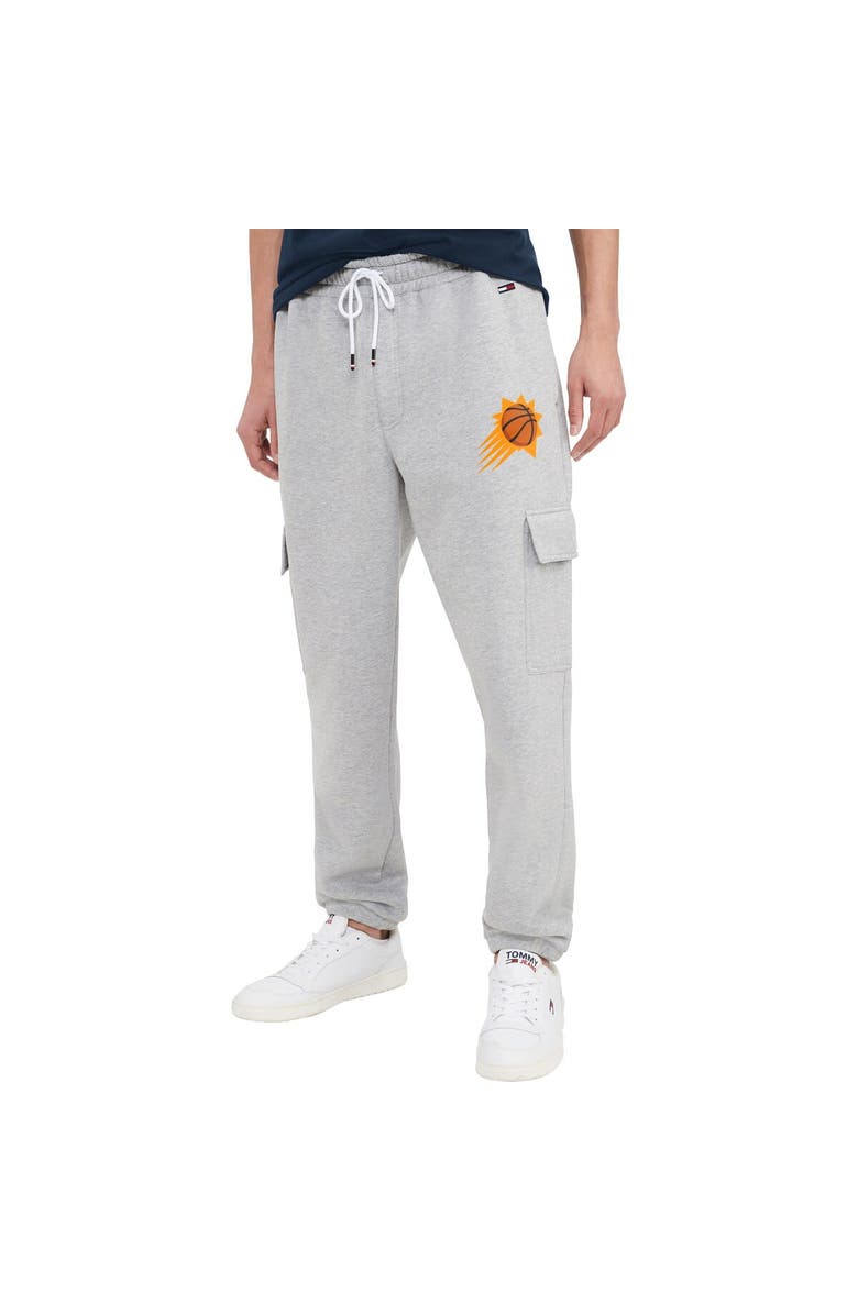 TOMMY JEANS Men's Tommy Jeans Gray Phoenix Suns Frankie Cargo Joggers, Main, color, Gray