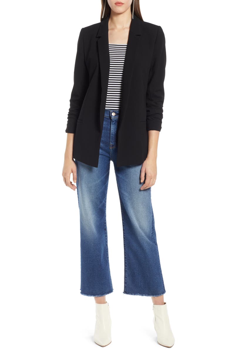 Halogen<sup>®</sup> Open Front Blazer, Alternate, color,