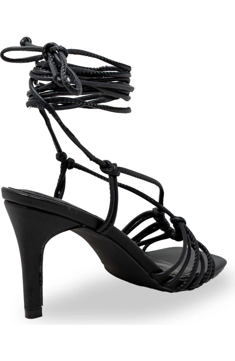 CHASE AND CHLOE Ankle Tie Sandal, Alternate, color,