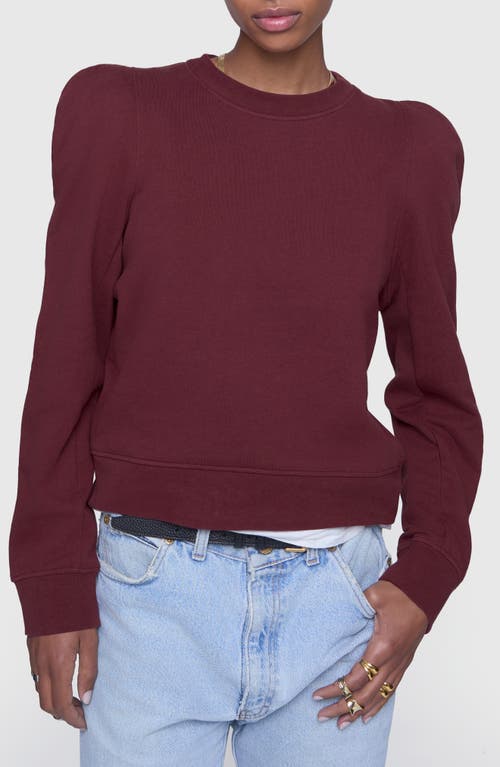 Rebecca Minkoff Jade Sculpted Sweatshirt In Lacquer